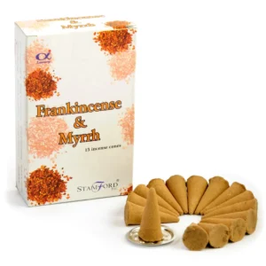 Kadzidełka Stożkowe - Frankincense & Myrrh